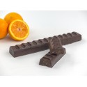 Lingote de chocolate con naranja